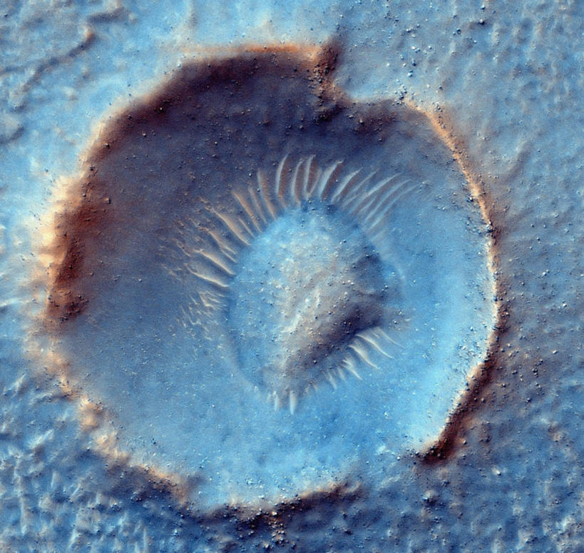 无人,横图,方图,沙子,地形,摄影,陨石坑,地质学,彩图,空间探索