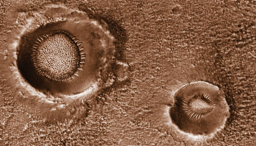 无人,横图,沙子,地形,摄影,陨石坑,地质学,彩图,空间探索