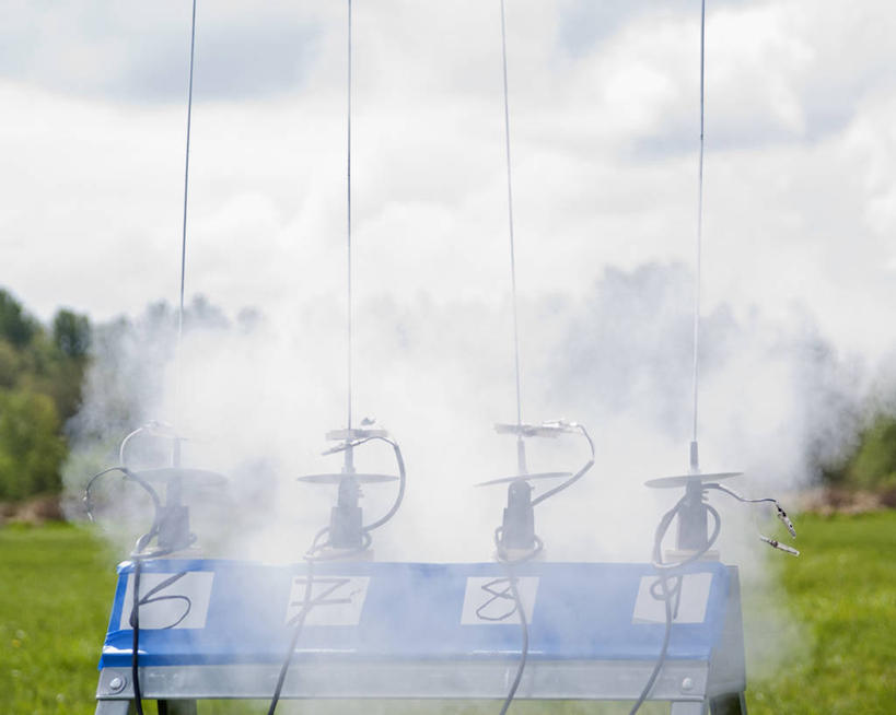 无人,横图,室外,白天,华盛顿,美国,模型,发射台,烟,摄影,北美,北美洲,美洲,华盛顿州,常绿之州,常青州,北亚美利加洲,亚美利加洲,休闲活动,彩图,美利坚合众国,空间探索