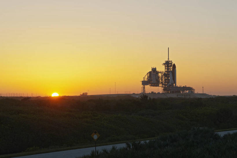 无人,横图,室外,白天,技术,太阳,美国,太空,发射台,摄影,北美,北美洲,美洲,航天飞机,佛罗里达,佛罗里达州,佛州,阳光州,肯尼迪航天中心,北亚美利加洲,亚美利加洲,迈雷特岛国家野生动物保护区,梅里特岛,彩图,美利坚合众国,空间探索