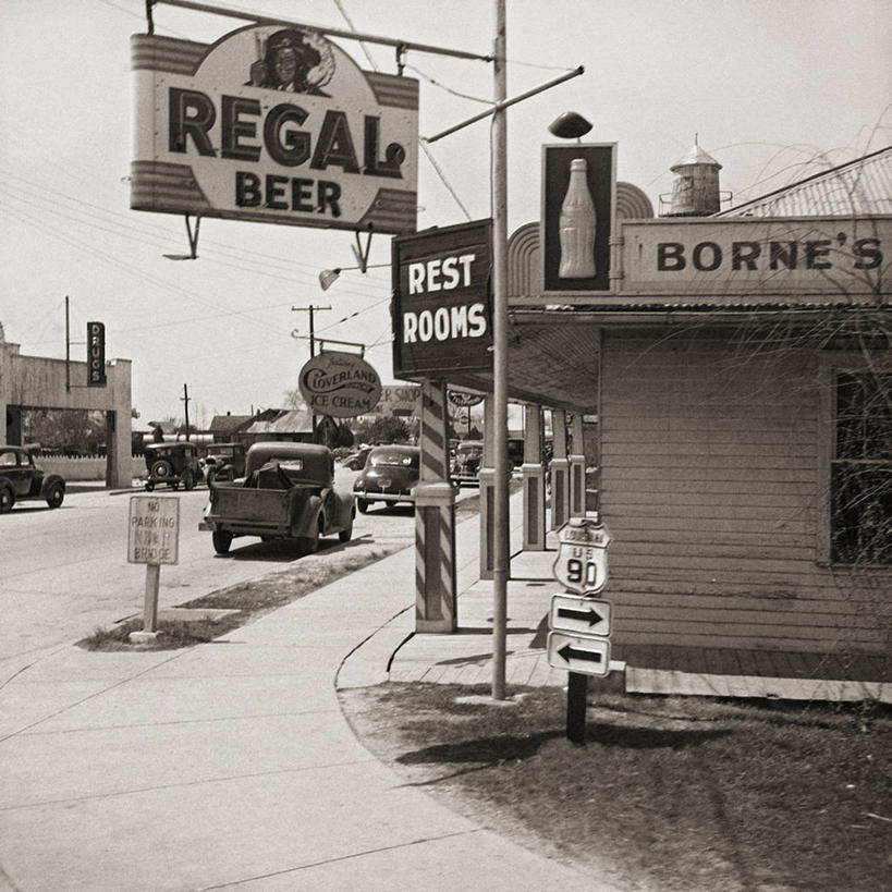 无人,方图,黑白,室外,白天,美国,饮食,摄影,英文字母,美国文化,路易斯安那州