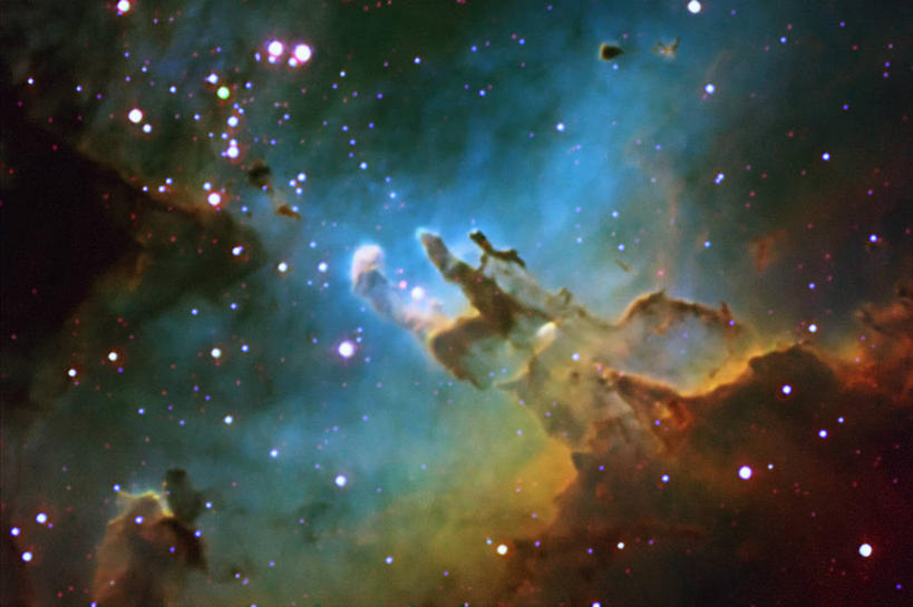 横图,探险,美景,太空,枪支,景观,星星,星云,自然,武器,景色,摄影,自然风光,来福枪,天文学,彩图,M16步枪,鹰星云