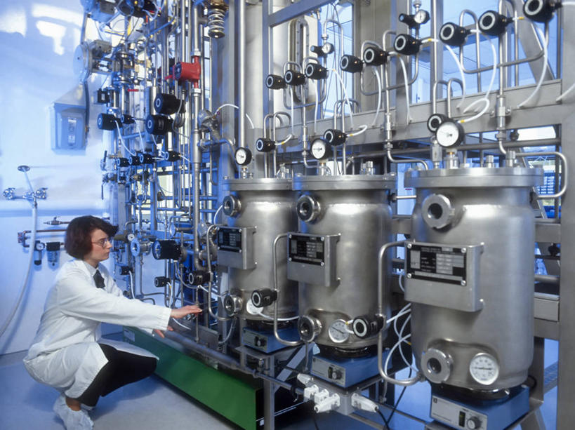 西方人,成年人,中年人,一个人,横图,室内,技术,欧洲,欧洲人,仅一个女性,仅一个人,药,不锈钢,检查,科学,实验室,容器,仅一个中年女性,摄影,制造,卫生,生物学,艾滋病,仪表盘,实验服,化学反应,熔锅,女人,女性,中年女性,白种人,技术员,彩图,接种疫苗