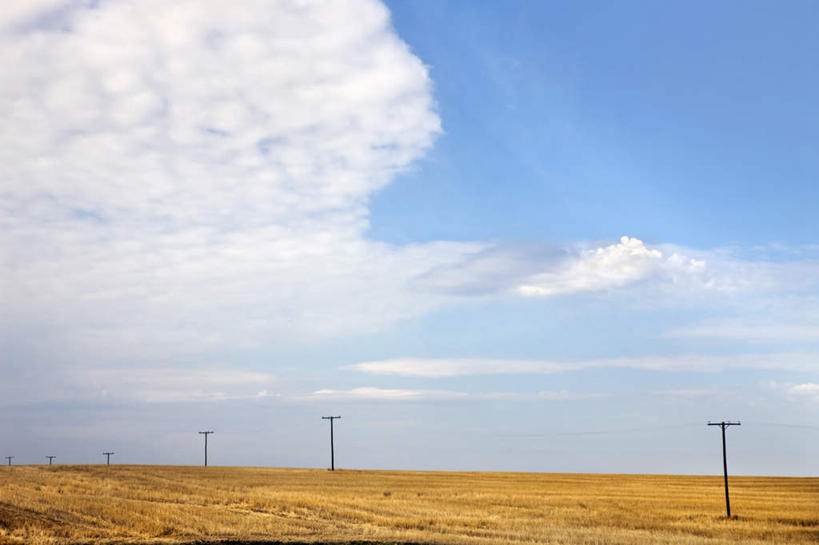 无人,横图,室外,白天,仰视,旅游,度假,美景,植物,加拿大,阴影,枯萎,电力,光线,电线,电线杆,线,影子,地平线,景观,云,云朵,辽阔,枯草,地面,电能,线路,云彩,娱乐,草,黄色,蓝色,白云,蓝天,天空,阳光,自然,天,享受,休闲,广阔,景色,放松,晴朗,电,一望无际,电源,北美,北美洲,自然风光,延伸,美洲,能量,天地相交,北亚美利加洲,亚美利加洲,萨省,萨斯喀彻温省,无边无际,一马平川,晴空,彩图,低角度拍摄
