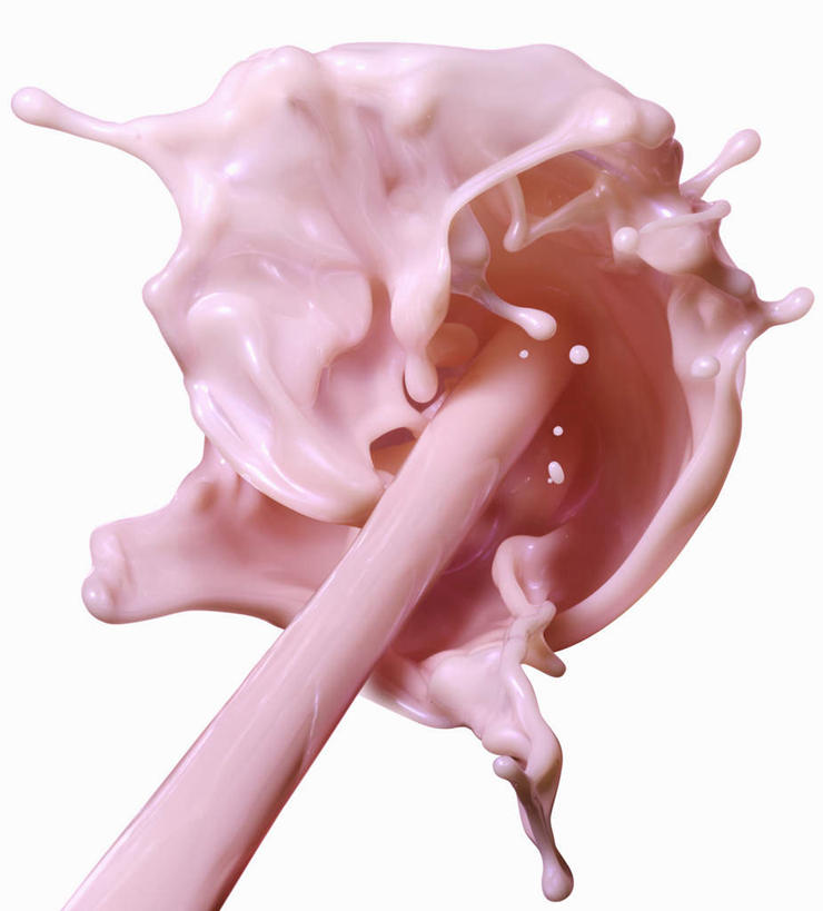 牛奶,无人,竖图,室内,特写,白天,白色背景,正面,水,阴影,飞溅,溅,反射,液体,影子,水滴,饮品,营养,水珠,饮料,粉色,摄影,影棚,乳制品,奶,牛乳,喷洒,安神,彩图,影棚拍摄,拍摄,草莓牛奶