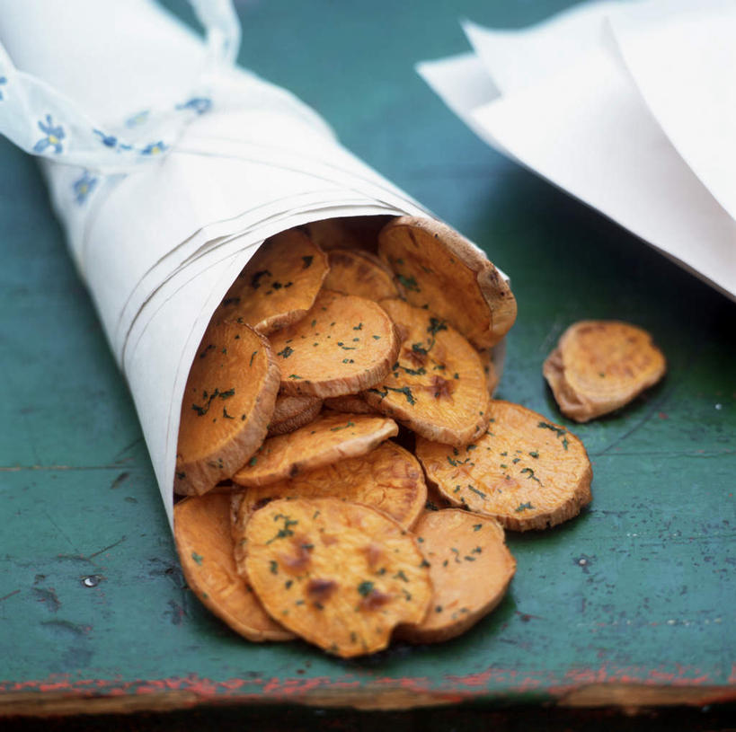 无人,横图,俯视,室内,特写,白天,餐桌,桌子,许多,阴影,光线,影子,很多,薯片,餐巾,餐台,土豆饼,彩图,高角度拍摄