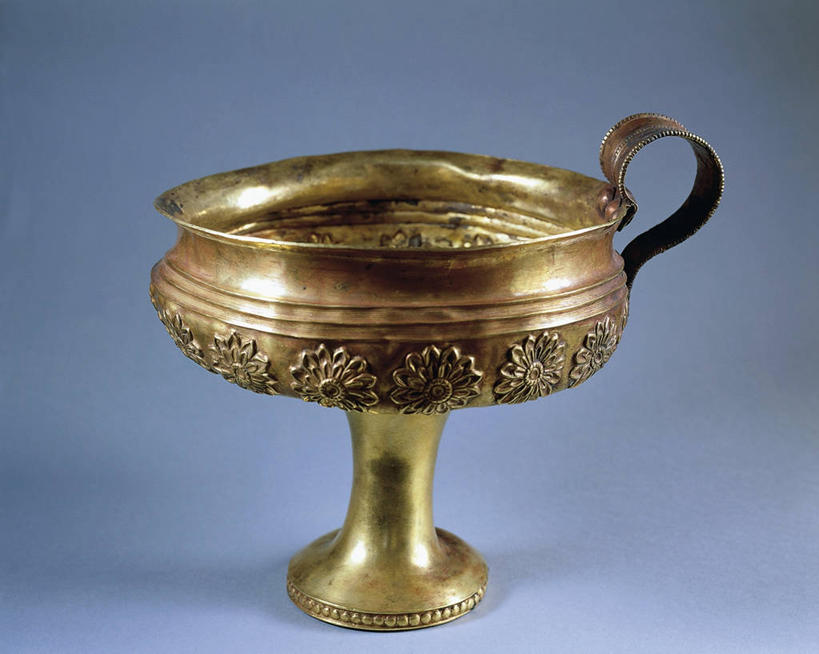 无人,横图,古代,一个,摄影,单个,葡萄酒杯,圣餐杯,古希腊,美术工艺,彩图,影棚拍摄,过去