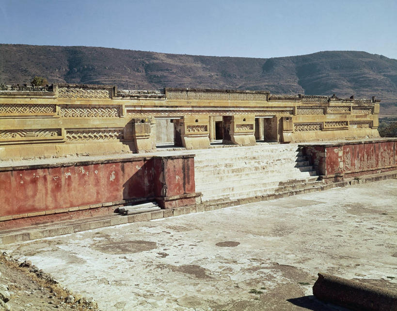 无人,宫殿,横图,俯视,室外,白天,旅游,度假,美景,山脉,建筑,墨西哥,景观,历史,娱乐,废墟,自然,地标建筑,享受,休闲,景色,放松,摄影,考古学,拉丁美洲,自然风光,瓦哈卡,米特拉,古代文明,彩图,高角度拍摄,旅行,拉美文明,过去