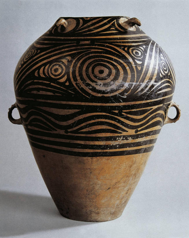 无人,竖图,灰色背景,陶瓷制品,历史,古代,一个,灰色,陶器,摄影,单个,甘肃省,古代文明,美术工艺,史前时代,彩图,影棚拍摄,过去