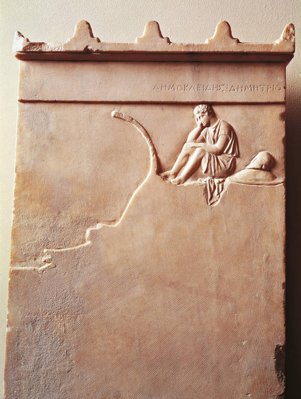 无人,坐,竖图,特写,雕塑,撑,标志,符号,托腮,历史,标识,一个,托,思考,摄影,单个,死亡,考古学,托下巴,性别符号,古希腊,美术工艺,彩图,影棚拍摄,损失,男性符号,过去