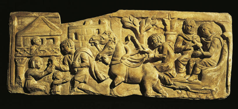 无人,横图,全景,特写,建筑,马,推车,马车,古罗马,古代,一个,驾驶,小旅馆,摄影,单个,抵达,美术工艺,彩图,影棚拍摄,旅行,浅浮雕