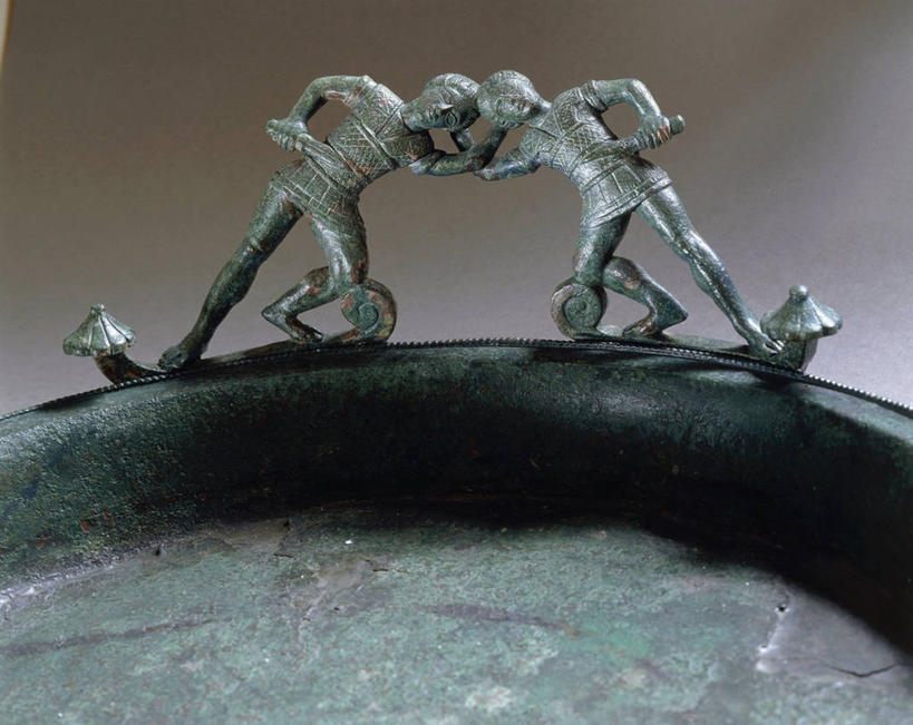 无人,横图,室内,特写,雕塑,意大利,标志,符号,标识,古罗马,靠,靠着,摄影,保护,部分,盆地,打斗,青铜,性别符号,古代文明,美术工艺,彩图,男性符号