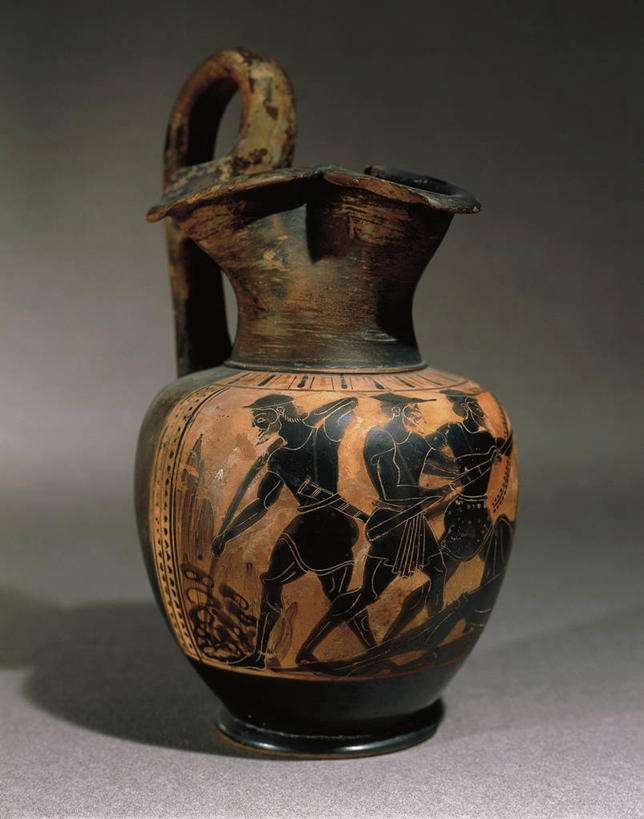 无人,竖图,花瓶,阴影,灰色背景,装饰,标志,长袍,符号,陶瓷制品,燃烧,拿着,历史,标识,水壶,古代,一个,灰色,木桩,武器,陶器,摄影,单个,性别符号,古希腊,古代文明,美术工艺,彩图,影棚拍摄,男性符号,过去,奥德赛