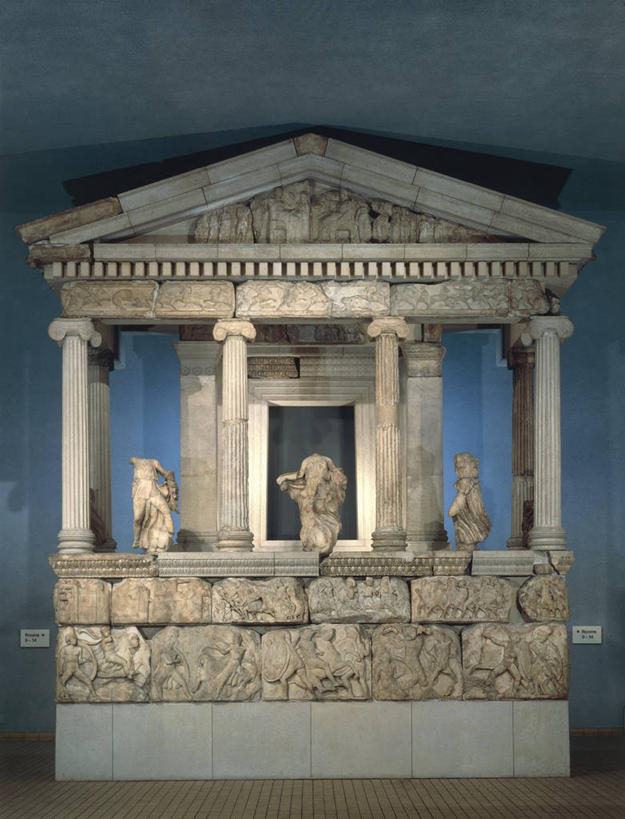 无人,竖图,室内,建筑,蓝色背景,历史,摄影,考古学,古希腊,古代文明,重建,彩图