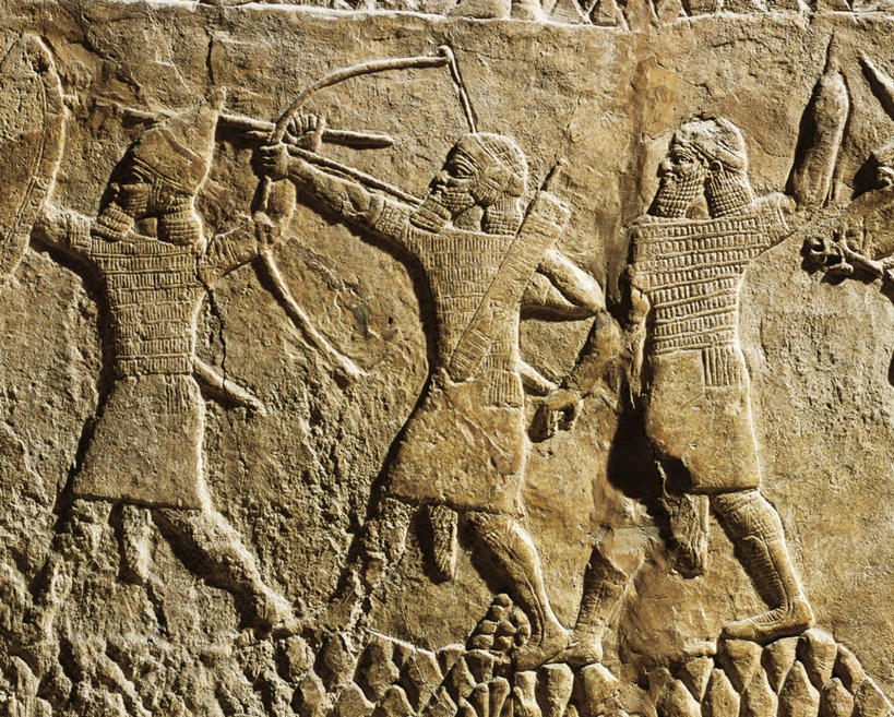 无人,站,横图,侧面,重复,雕塑,伊拉克,一排,整齐,拿着,历史,排列,摄影,考古学,队列,箭术,一致,美术工艺,彩图,过去