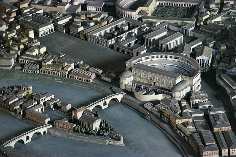 无人,横图,俯视,特写,度假,美景,城市风光,城市,建筑,塑胶,岛,景观,桥,首都,历史,娱乐,古罗马,模型,享受,休闲,景色,放松,摄影,考古学,台伯河,彩图,高角度拍摄,过去