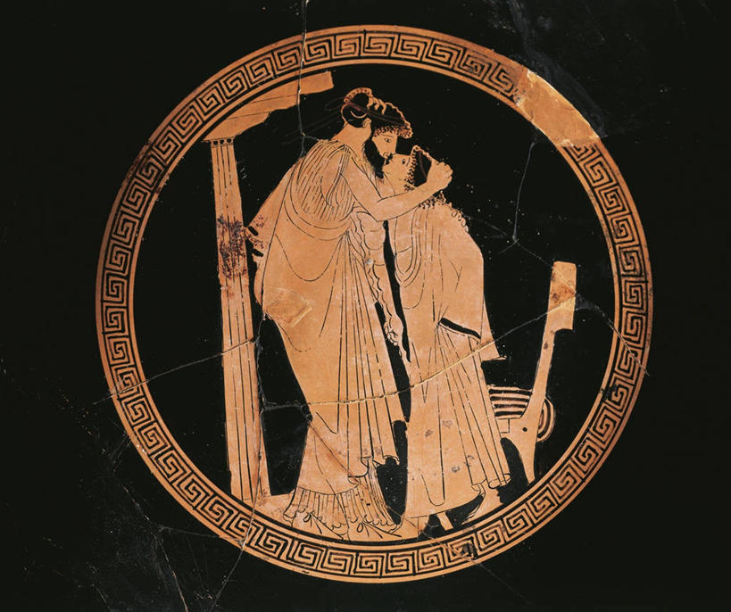 无人,站,横图,特写,侧面,重复,阁楼,黑色背景,标志,符号,浪漫,杯,历史,标识,一个,陶器,摄影,单个,考古学,性别符号,古希腊,式样,美术工艺,亲吻,拥抱,彩图,影棚拍摄,爱,男性符号,过去