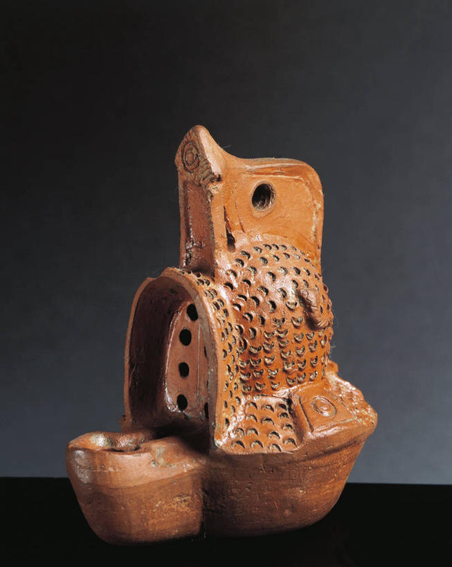 无人,竖图,灰色背景,陶瓷制品,古罗马,古代,一个,灰色,摄影,单个,油灯,美术工艺,彩图,影棚拍摄