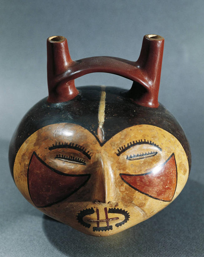 无人,竖图,特写,秘鲁,形状,陶瓷制品,一个,容器,南美,摄影,单个,南美洲,拉丁美洲,美洲,秘鲁共和国,伊卡,纳斯卡,亚美利加洲,南亚美利加洲,玉米之仓,美术工艺,伊卡省,彩图,影棚拍摄,拟人