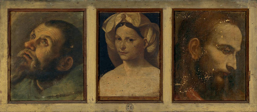 成年人,脸,头,脸颊,皱纹,胡须,头发,三个人,横图,竖图,全景,特写,民族服装,绘画,油画,艺术,头巾,头饰,古典,文化,肩膀,工艺品,品味,向上看,摄影,宗教,美术,高雅,基督,基督教,天主教,肖像,耶稣,意大利文化,救世主,美学,基利斯督,弥赛亚,默西亚,男人,女人,头部,胡子,络腮胡,小胡子,脸部,脸蛋,面部,彩图,传统服装,民俗服,风帽,布面油画