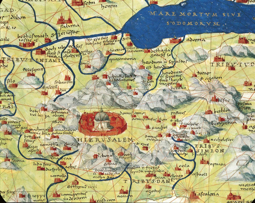 无人,横图,插画,数码,科技,地图,以色列,阴影,网络,首都,高光,几何,计算机图形,合成,图画,历史,画,摄影,古董,电脑合成图,数码合成图,合成图,漫画,写实,具体,具象,耶路撒冷,死海,彩图,地图学