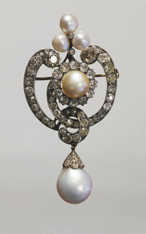 无人,竖图,特写,珠宝,蓝色背景,珍珠,钻石,一个,摄影,单个,胸针,美术工艺,彩图,影棚拍摄