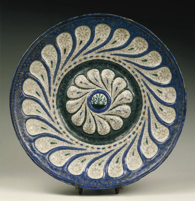 无人,竖图,珐琅,餐盘,一个,蓝色,盘子,摄影,单个,古董,铜,式样,美术工艺,彩图,影棚拍摄