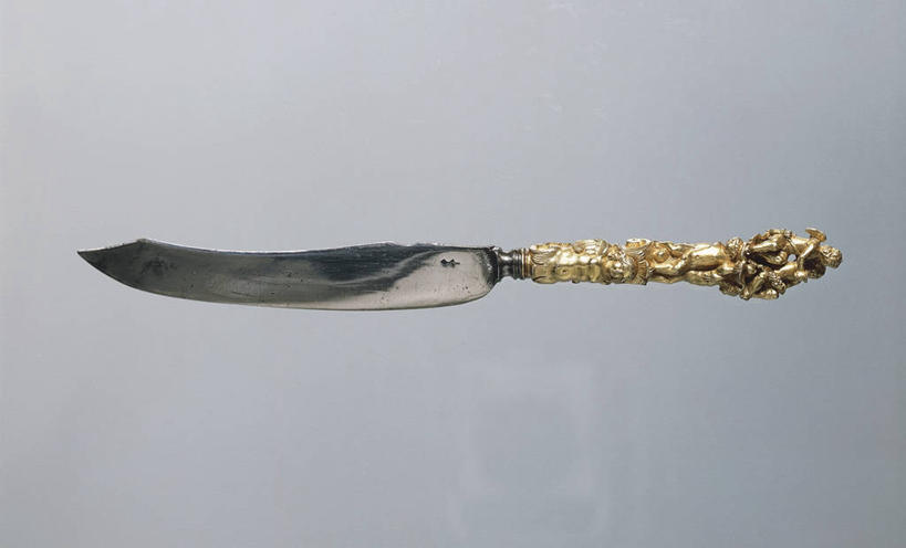 无人,横图,侧面,一个,摄影,单个,古董,餐刀,美术工艺,彩图,影棚拍摄