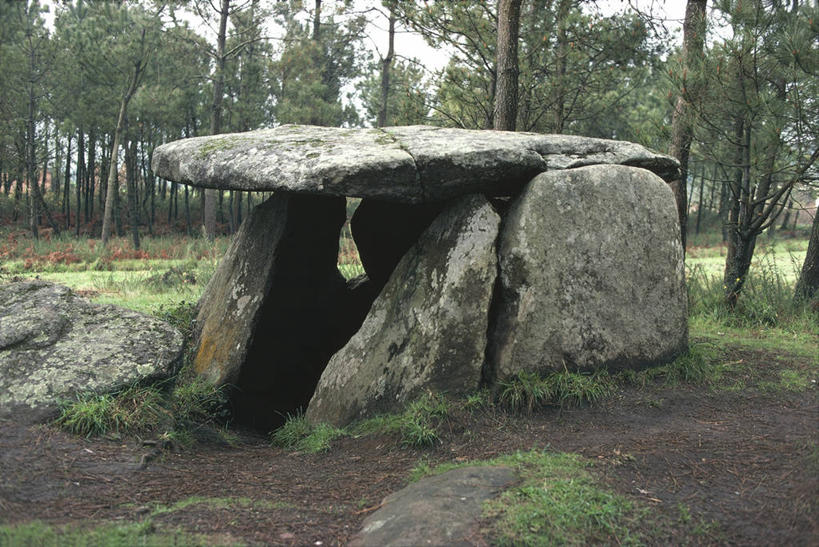 无人,横图,室外,白天,西班牙,历史,废墟,摄影,考古学,加利西亚,彩图