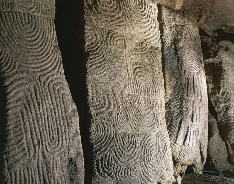 无人,横图,室内,建筑,法国,装饰,纪念碑,走廊,历史,石墙,废墟,摄影,块状,花岗岩,布列塔尼,法国文化,式样,美术工艺,彩图,伊索拉