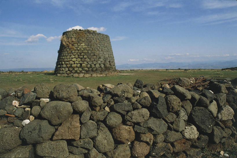 无人,横图,地平线,云,辽阔,地面,天空,广阔,摄影,一望无际,延伸,天地相交,无边无际,一马平川,古代文明,撒丁岛,史前时代,彩图