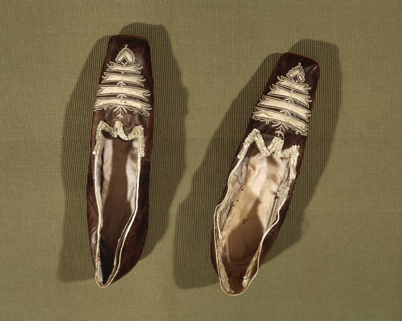 无人,横图,俯视,时尚,鞋子,一对,历史,两个,摄影,高雅,皇室,18世纪,彩图,高角度拍摄,影棚拍摄