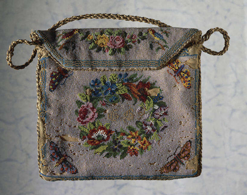 无人,横图,蝴蝶,纺织品,刺绣,花纹,装饰,鸟类,花环,珠子,花,一个,摄影,单个,零钱包,式样,美术工艺,彩图,影棚拍摄,传统文化