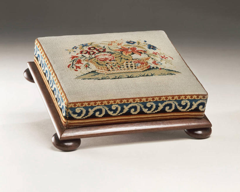 无人,横图,纺织品,刺绣,花纹,装饰,木制,篮子,脚凳,花,一个,摄影,单个,式样,美术工艺,彩图,影棚拍摄,传统文化