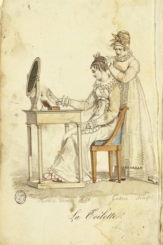 成年人,一个人,两个人,站,坐,竖图,插画,室内,时尚,数码,科技,镜子,椅子,仅一个年轻女性,仅一个女性,仅一个人,准备,阴影,正装,网络,文字,梳妆台,高光,几何,计算机图形,合成,图画,历史,画,摄影,英文字母,电脑合成图,数码合成图,合成图,漫画,法国文化,写实,具体,具象,美化,尤物,名媛,年轻女性,女人,女性,年轻人,发型,彩图,传统服装,佳丽,丽人,美人,上流社会,媛,雕刻术