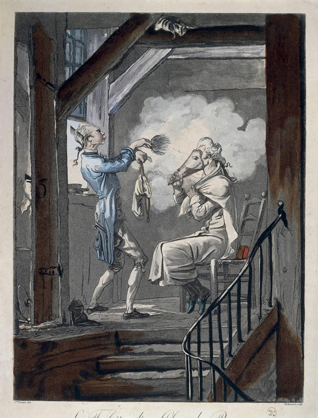 成年人,两个人,律师,站,坐,竖图,插画,室内,数码,科技,准备,阴影,网络,假发,高光,几何,计算机图形,合成,图画,画,彩妆,摄影,保护,电脑合成图,数码合成图,合成图,漫画,法国文化,18世纪,写实,具体,具象,皂石,讽刺,美化,彩图,法律,讽刺画