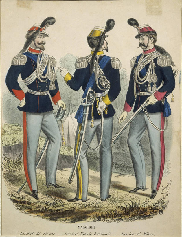 成年人,三个人,站,竖图,插画,室外,白天,数码,科技,士兵,阴影,军事,网络,头饰,高光,几何,计算机图形,合成,图画,历史,画,手势,摄影,电脑合成图,数码合成图,合成图,军服,漫画,意大利文化,写实,具体,具象,小胡子,彩图,打手势,马刀