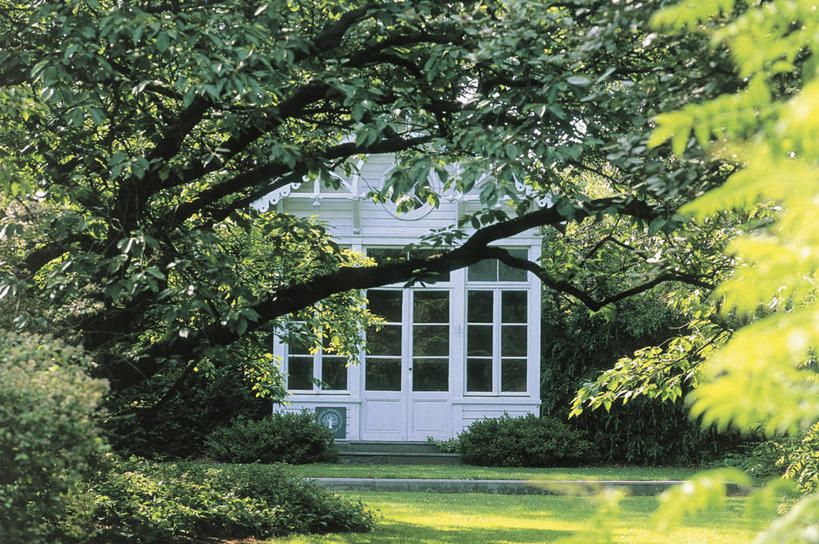 无人,植物园,横图,室外,白天,植物,建筑,比利时,欧洲,阴影,房屋,图像,草,树,自然,摄影,人造,住房,主题,构图,安特卫普,法兰德斯,彩图,旅行,时空