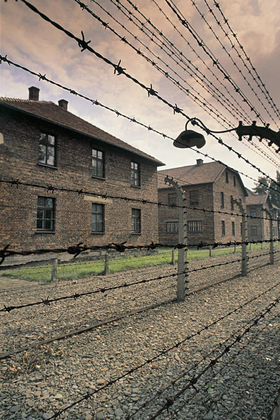 无人,竖图,室外,白天,安全,窗户,欧洲,波兰,栅栏,篱笆,云,图像,历史,天空,地标建筑,概念,战争,摄影,保护,人造,金属丝,第二次世界大战,风格,主题,自然现象,处罚,东欧,构图,集中营,奥斯维辛,彩图,旅行,法西斯主义,时空,纳粹主义,大屠杀,带刺铁丝网