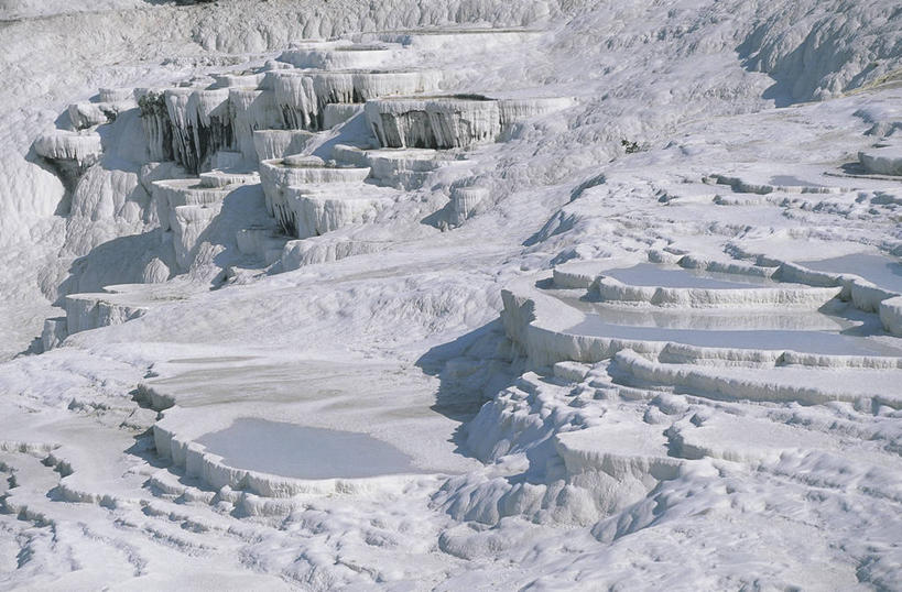 无人,横图,俯视,室外,特写,白天,旅游,度假,美景,土耳其,亚洲,粗糙,景观,图像,娱乐,风景,自然,享受,休闲,景色,放松,摄影,毛糙,中东,岩层,自然风光,主题,西亚,自然现象,视角,地貌,构图,地质学,矿物质,自然地理,岩石,彩图,高角度拍摄,棉花堡,时空,粗拙,土耳其共和国,状态,爱琴海地区