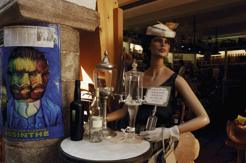 无人,酒吧,横图,室内,白天,正面,法国,欧洲,人造模特,文字,市场,饮食,海报,酒瓶,饮料,摄影,普罗旺斯,地中海文化,滨海阿尔卑斯,彩图,安提布