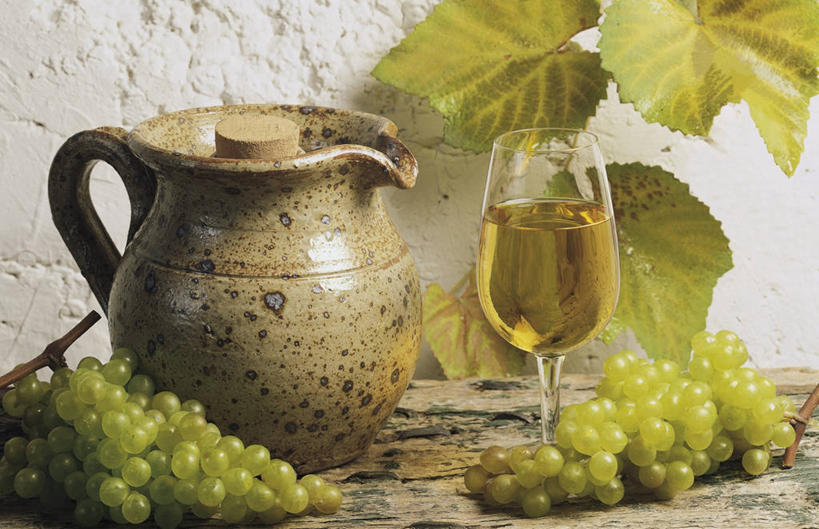 葡萄酒,无人,横图,室内,特写,葡萄,叶子,透明,盖子,白葡萄酒,酒类,串,饮食,酒,饮料,摄影,葡萄酒杯,彩图