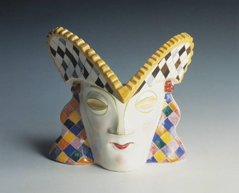 无人,横图,室内,特写,意大利,欧洲,艺术,装饰,陶瓷制品,一个,工艺品,陶器,摄影,单个,烟灰缸,西欧,地中海文化,南欧,意大利文化,都灵,都灵省,美术工艺,丑角,彩图,影棚拍摄