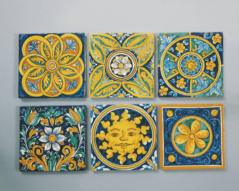 无人,横图,室内,特写,静物,意大利,欧洲,艺术,瓷砖,陶瓷制品,历史,摄影,西欧,地中海文化,南欧,意大利文化,式样,美术工艺,设计,彩图,影棚拍摄,卡尔塔吉罗内