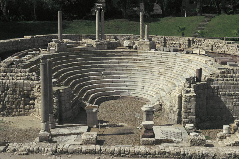 无人,横图,度假,美景,城市风光,城市,建筑,非洲,埃及,景观,娱乐,享受,休闲,景色,放松,摄影,中东,古典风格,北非,中东文化,埃及文化,亚历山大港,古代文明,圆形剧场,自然地理,彩图