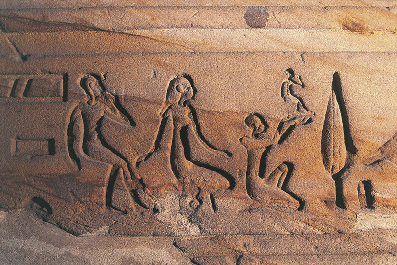 太阳穴,无人,横图,插画,室外,数码,科技,建筑,雕塑,埃及,阴影,装饰,网络,文字,围墙,高光,几何,计算机图形,合成,图画,历史,废墟,画,摄影,电脑合成图,数码合成图,中东,象形文字,合成图,漫画,北非,中东文化,埃及文化,古埃及文明,古代文明,伊斯纳,彩图,浅浮雕,雕刻术,库努姆神殿