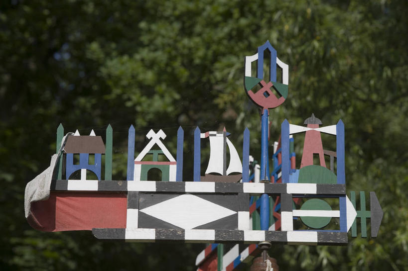 无人,横图,室外,白天,木制,云,天气,天空,摄影,立陶宛共和国,风标,彩图,波罗的海三国,联合国教科文组织