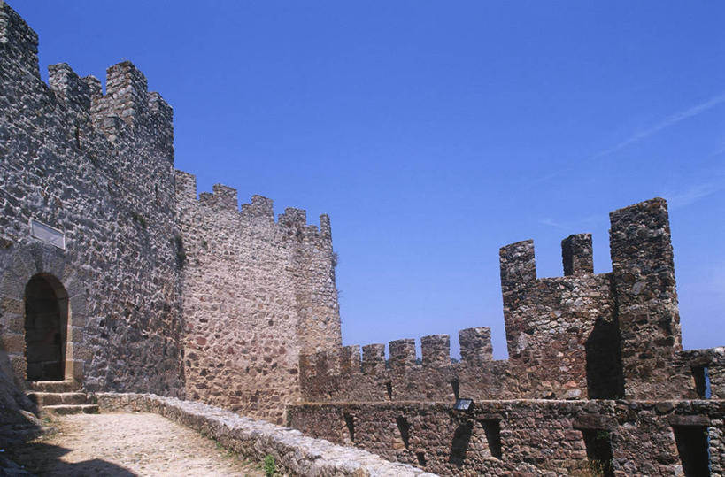 无人,横图,室外,白天,建筑,葡萄牙,城堡,纪念碑,围墙,塔,历史,摄影,要塞,侍从,伊比利亚半岛,石块,彩图