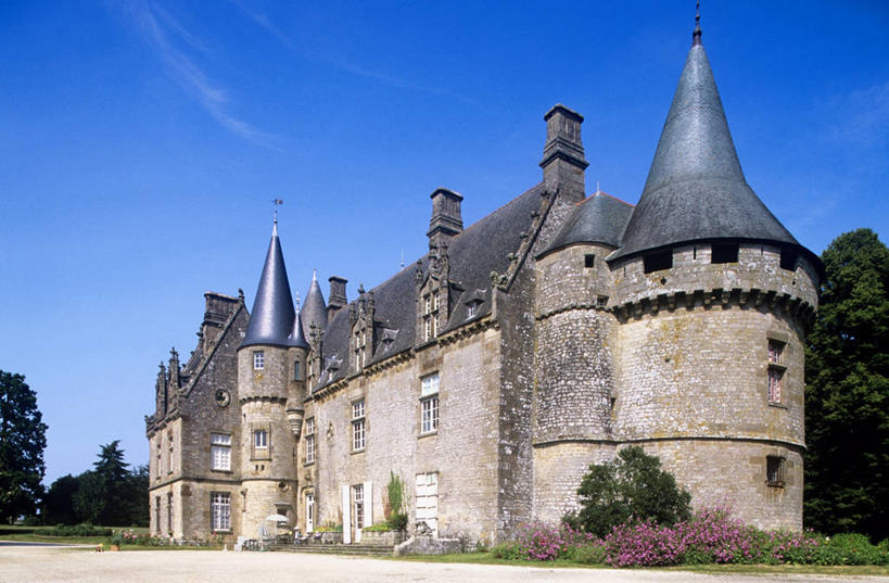 无人,横图,室外,白天,建筑,法国,城堡,历史,摄影,布列塔尼,中欧,彩图,旅行