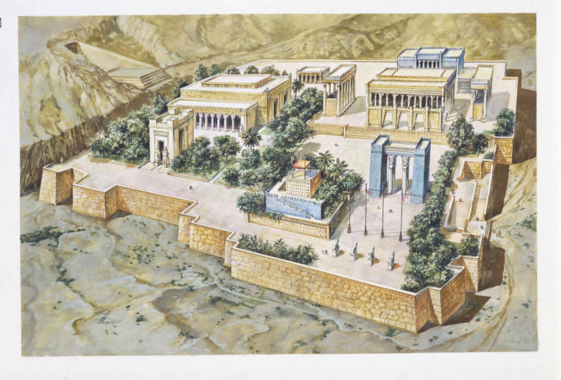 无人,横图,俯视,插画,室外,白天,度假,数码,科技,美景,城市风光,城市,建筑,伊朗,阴影,网络,景观,围墙,高光,几何,计算机图形,合成,图画,历史,娱乐,石墙,画,享受,休闲,景色,放松,电脑合成图,数码合成图,合成图,漫画,写实,具体,具象,古代文明,重建,彩图,高角度拍摄